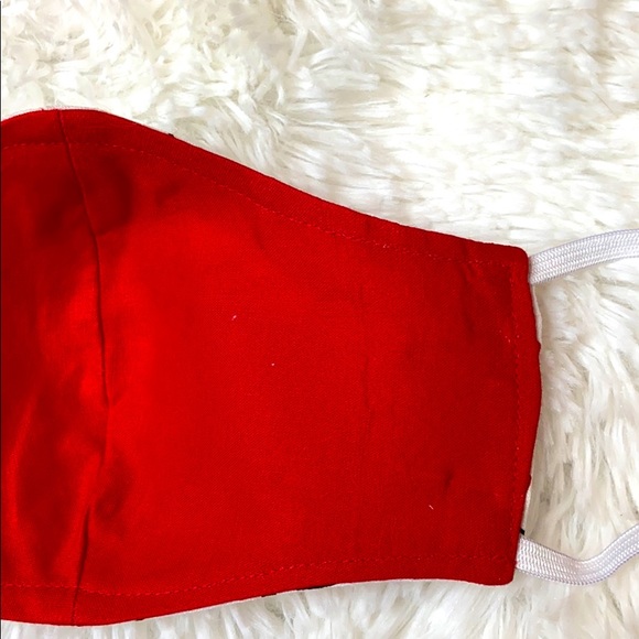 HANDMADE Christmas Lights Holiday Face Mask - Picture 6 of 6